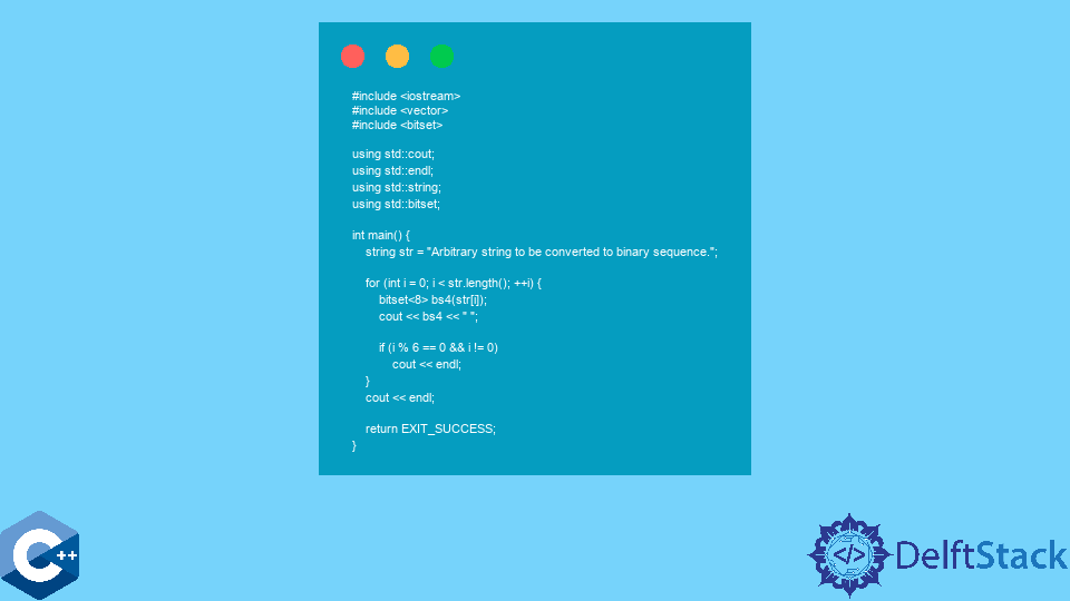 convert-string-into-binary-sequence-in-c-delft-stack